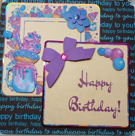 Delicious Birthday Card Making Kit by Michelle Sharpe
