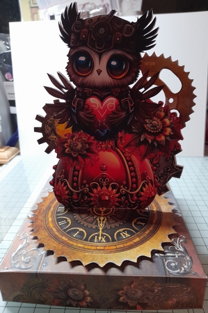 Steampunk Valentine Exploding Box Surprise Kit. by Michelle Sharpe