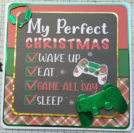 MY PERFECT CHRISTMAS - GAMER by Michelle Sharpe