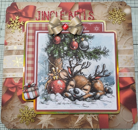 3D Christmas Papers by Michelle Sharpe