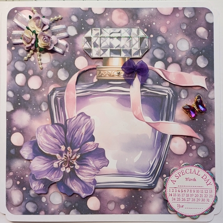 Floral Fragrance in Purple - Mix 1 by Michelle Sharpe