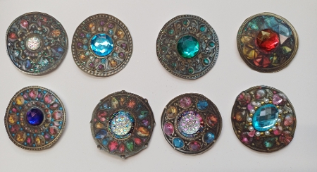 Jewel Embellishments Card Toppers by Michelle Sharpe