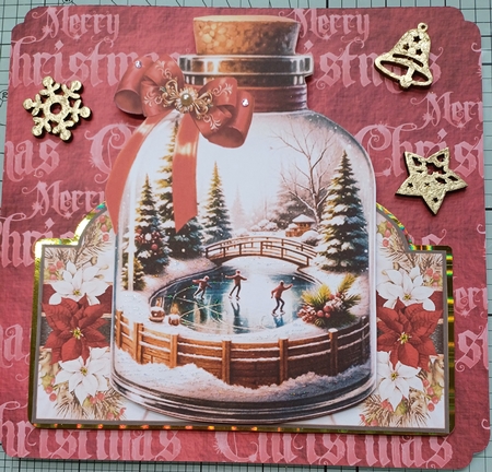 Christmas In A Bottle 04 Tent Card Kit  by Michelle Sharpe