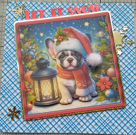 Christmas Lantern Pups (5) 2 by Michelle Sharpe