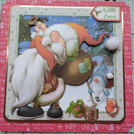 Santa Gnome 2 Four Sheet Mini Kit by Michelle Sharpe