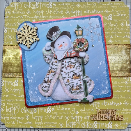 Christmas words background paper set by Michelle Sharpe