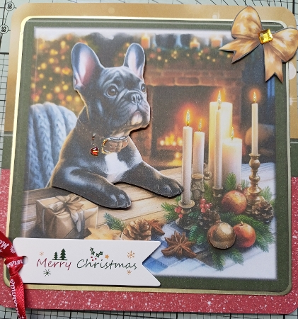 Frenchie Whats for tea? by Michelle Sharpe