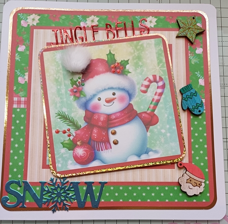Christmas Snowmen Mini Kit by Michelle Sharpe