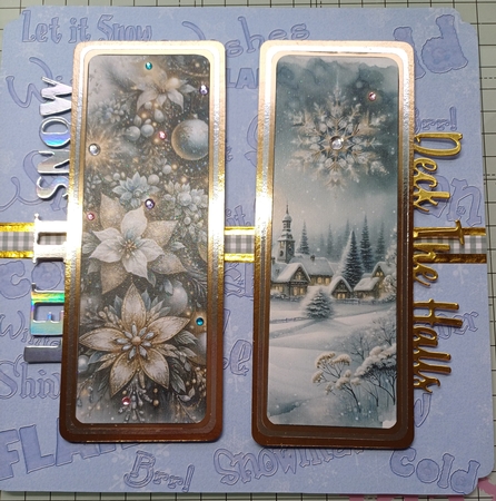 Vintage Christmas Bookmarks 6 by Michelle Sharpe