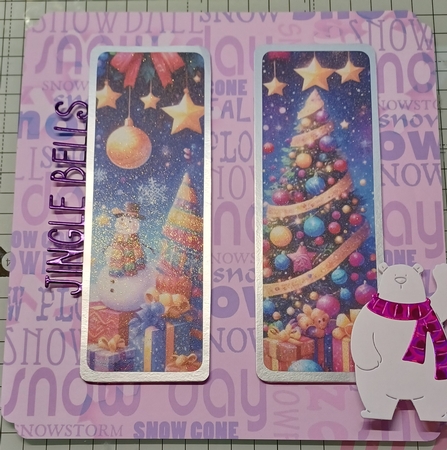 Christmas Bookmarks 3 by Michelle Sharpe