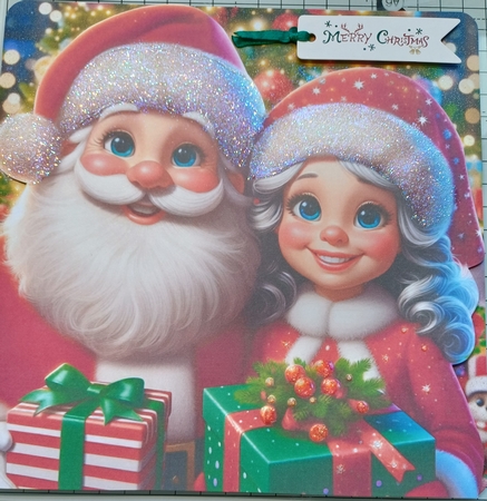 Cute Christmas Mini Kit With Gift Tag by Michelle Sharpe