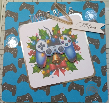 Christmas Gamer Card Toppers by Michelle Sharpe