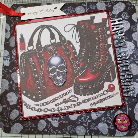 Goulish goth boots and bags by Michelle Sharpe