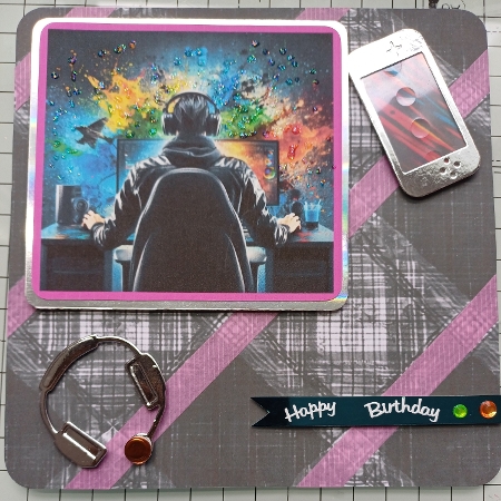Masculine Grunge Paperpack - Mix 7 by Michelle Sharpe