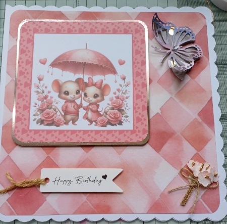 Happy Anniversary 2 Card 7x5 by Michelle Sharpe