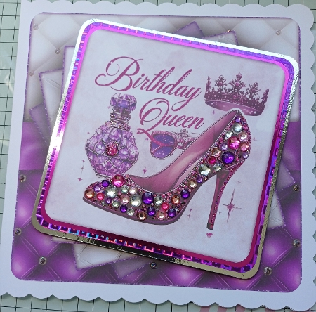 Birthday Queen Mini Kit 7X7 by Michelle Sharpe