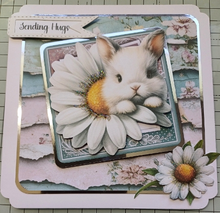 Shabby Chic Torn Paper Background Card Toppers by Michelle Sharpe