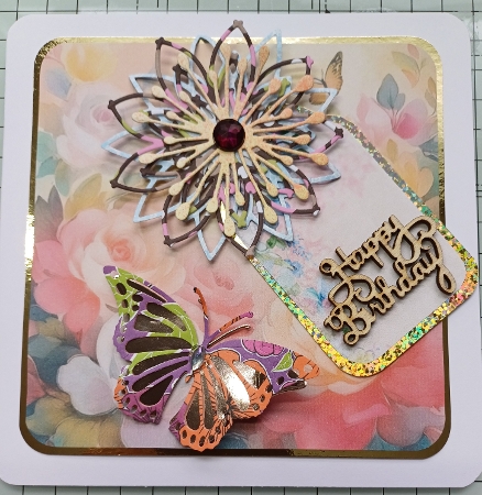 Pastel Floral Card Toppers by Michelle Sharpe