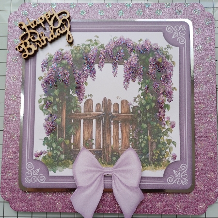 Wisteria Garden 1 by Michelle Sharpe