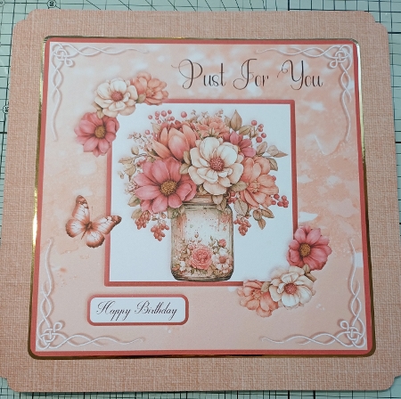 Backing Paper - Linen by Michelle Sharpe