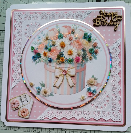 Bouquet of Flowers 4 Mini Kit 7x7 by Michelle Sharpe