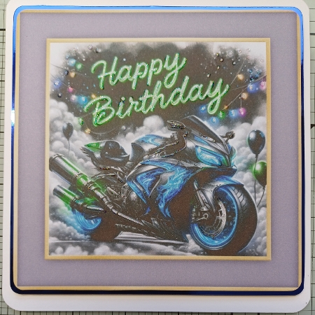 cup1383504_846 - Happy Birthday Biker - 7x7 Mini Kit