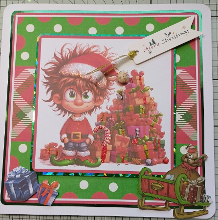 Christmas Boy Mini Kit 7x7 by Michelle Sharpe