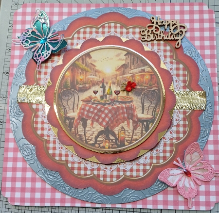 Quiet Bistro - Scalloped Rocker Card - Mini Kit Featured Gallery Photo