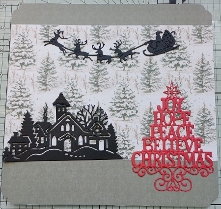 8x8 Boho Christmas 1 Card Fronts & Matching Papers 25-31 by Michelle Sharpe