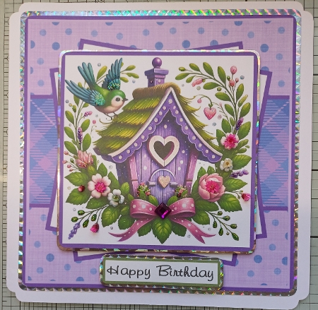 Love Birds Nest Mini Kit 7x7 by Michelle Sharpe