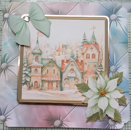 Christmas Scenes Green 4 by Michelle Sharpe