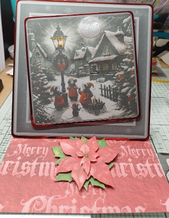 bw and red accents mix 11 by Michelle Sharpe
