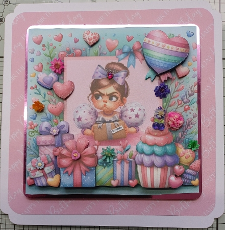grumpy girls birthday by Michelle Sharpe
