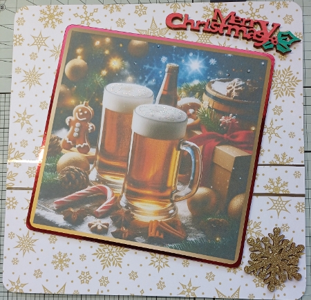 Christmas Beer Toppers. by Michelle Sharpe