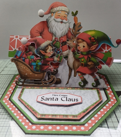Christmas Eve 4 Triple Easel by Michelle Sharpe