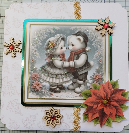 card fronts and tag/topper 11 bears by Michelle Sharpe