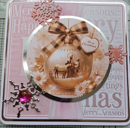 Snowmen Circles 7 & 8 Insert by Michelle Sharpe