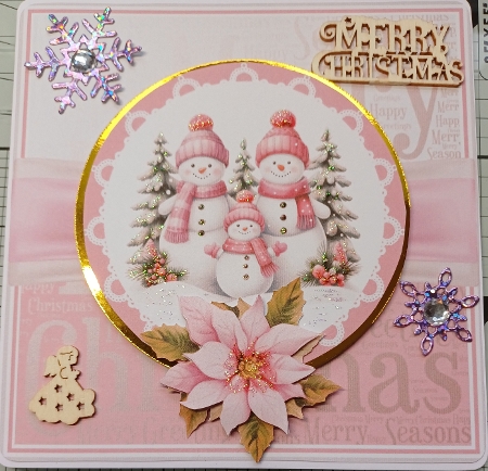 Snowmen Circles 6 by Michelle Sharpe
