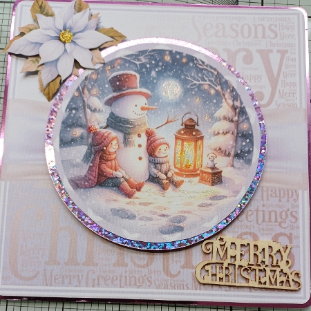 Snowmen Circles 10 by Michelle Sharpe
