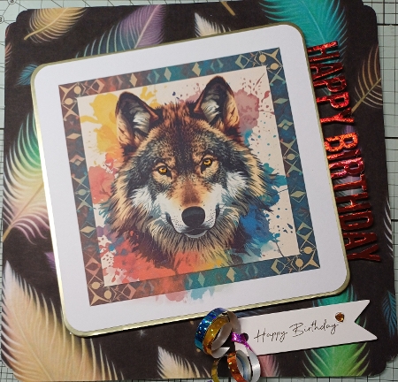 Wolf Portrait Collage – 4 Detailed Artistic Wolf Faces with Unique Styles, Emotions & Backgrounds Featured Gallery Photo