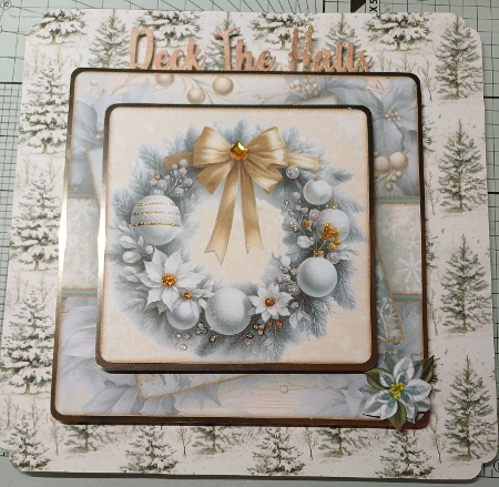 Gold Winter Mini Kit 8X8 by Michelle Sharpe