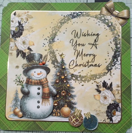 Card Topper - Christmas Card by Michelle Sharpe