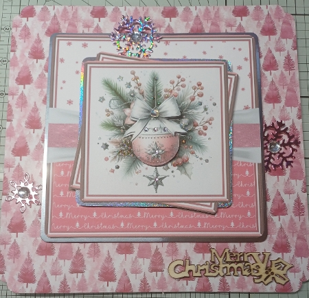 Pink Bauble 4 by Michelle Sharpe