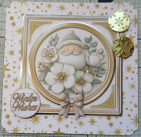 Winter White 2 6x6 by Michelle Sharpe