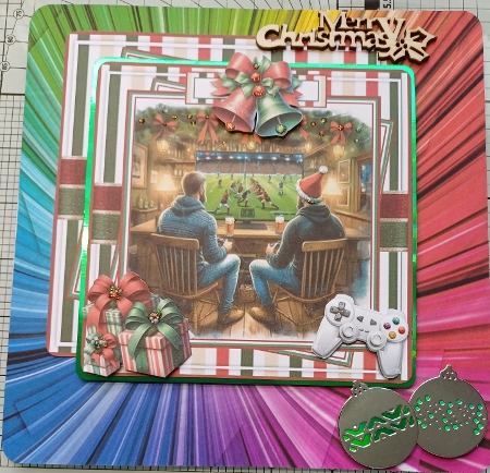 Christmas Gamer Men Mini Kit by Michelle Sharpe