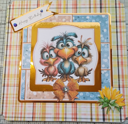 Quirky Birds 3 by Michelle Sharpe