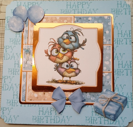 Quirky Birds 4 by Michelle Sharpe