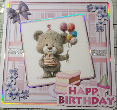 Balloons and Cake by Michelle Sharpe