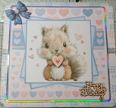 NEW POEM CARD . Nutty Nora. Full 9 piece matching kit by Michelle Sharpe