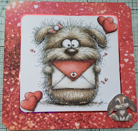 Valentine Glitter Backgrounds Set 1 by Michelle Sharpe